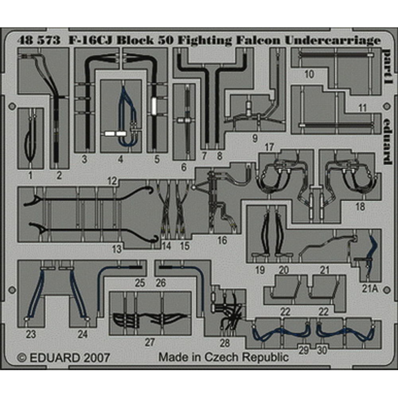 Fairchild A-10 Thunderbolt II exterior (designed to be assembled with model kits from Hobby Boss)