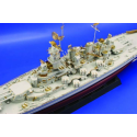 USS BB-55 North Carolina (designed to be assembled with model kits from Trumpeter)