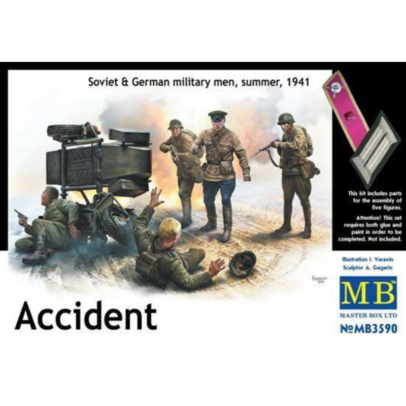 Accident- Soviet - German Military - Summer 1941