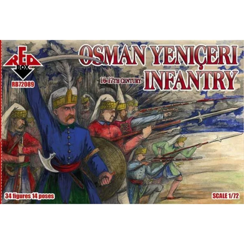 Osman Yeniceri infantry, 16-17th century