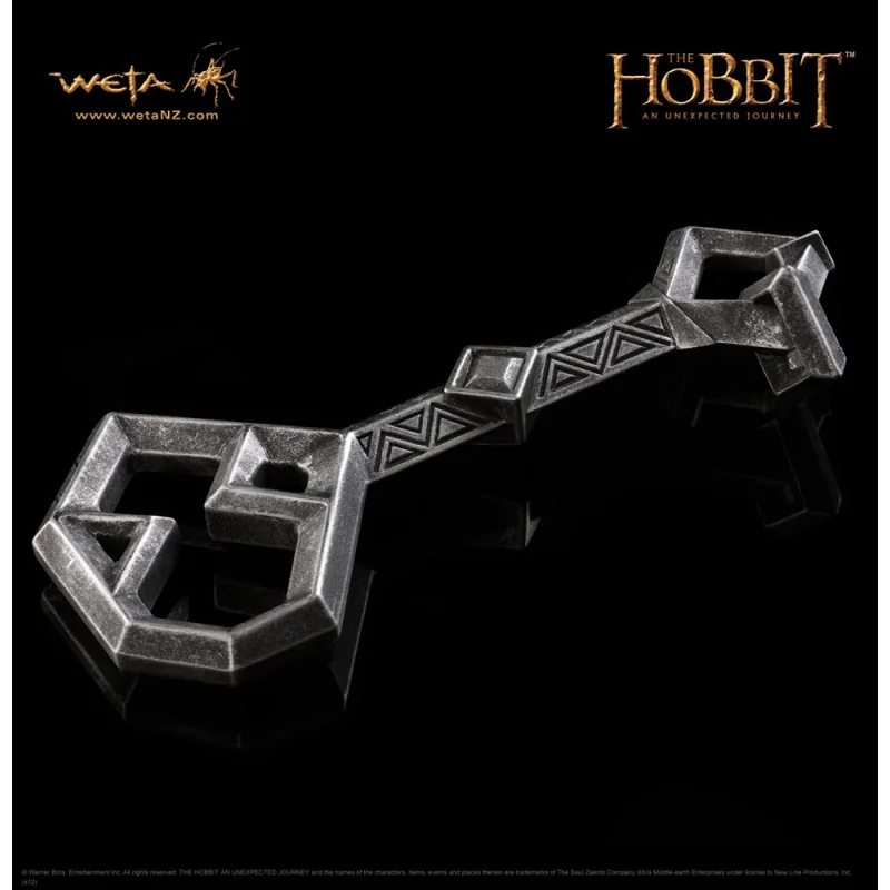 The Hobbit Replica 1/1 Key to Erebor 13 cm