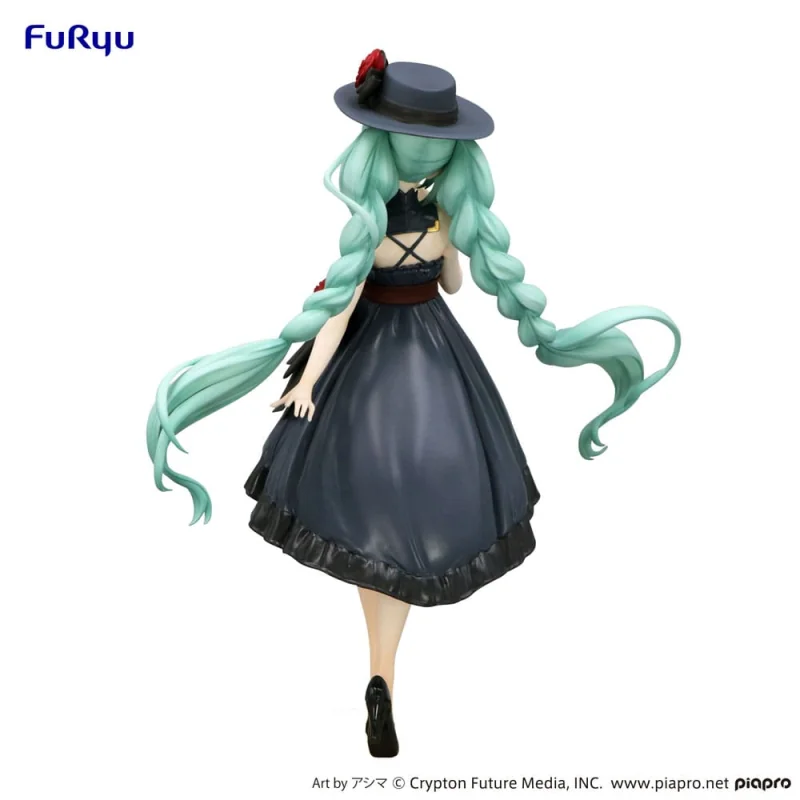 Hatsune Miku Trio-Try-iT Outing Dress statuette 19 cm