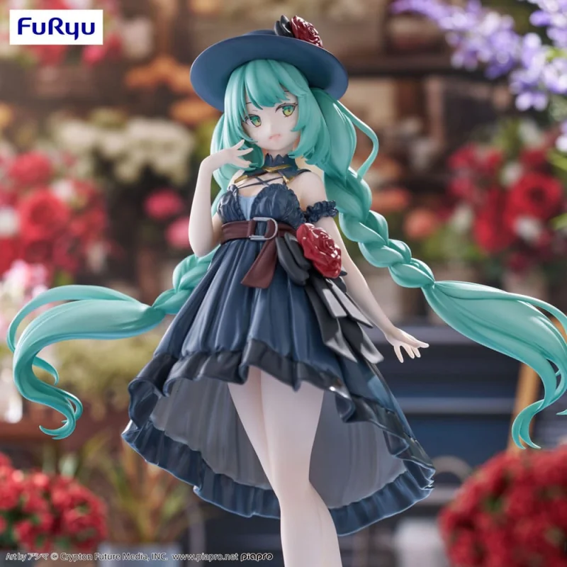 Hatsune Miku Trio-Try-iT Outing Dress statuette 19 cm