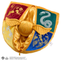 Harry Potter Pillow with Quidditch Crest & Snitch Plush