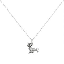 LION KING - 3D Simba - Sterling Silver Necklace
