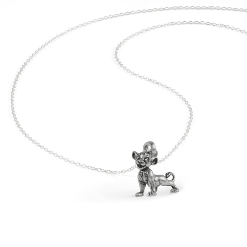 LION KING - 3D Simba - Sterling Silver Necklace