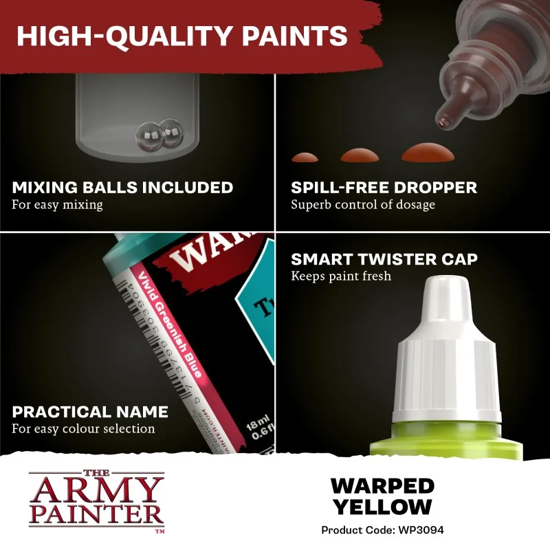 Army Painter - Warpaints Fanatic - Warped Yellow