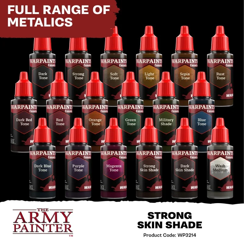 Army Painter - Warpaints Fanatic Wash - Strong Skin Shade