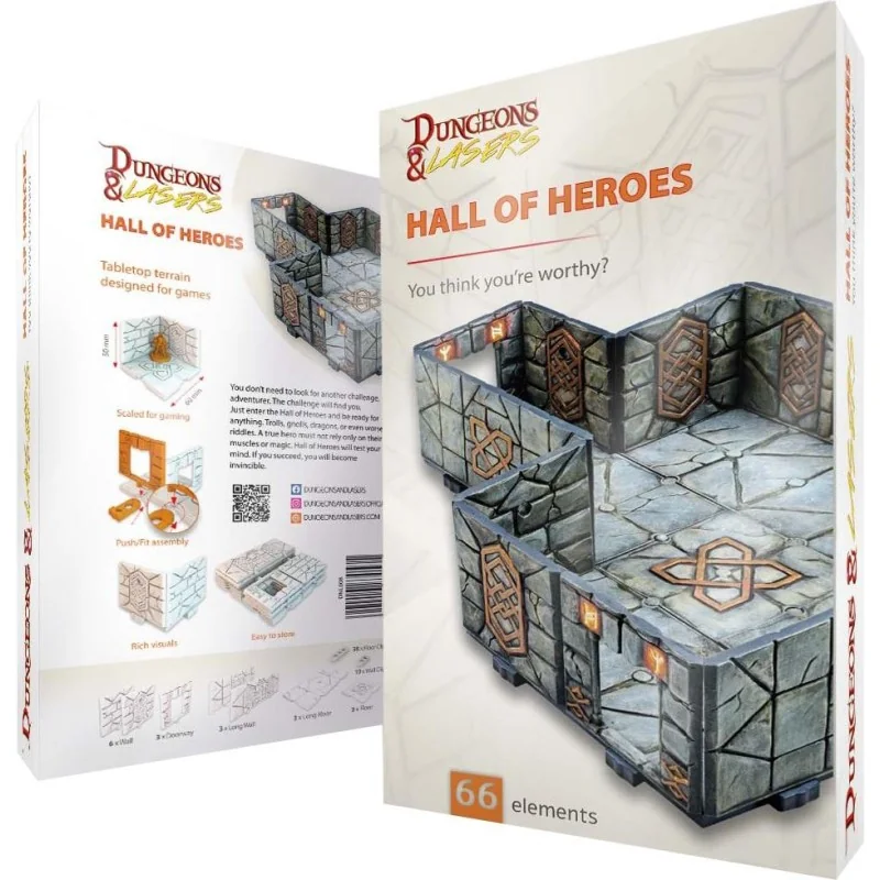 Dungeons & Lasers - Scenery - Hall of Heroes