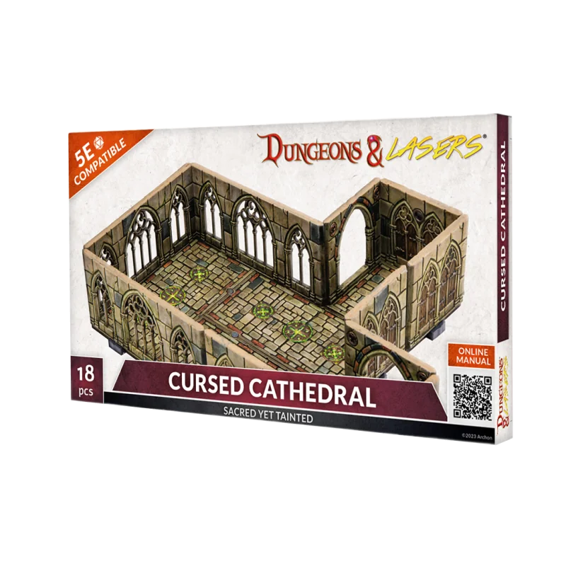 DUNGEONS & LASERS - SCENERY - CURSED CATHEDRAL