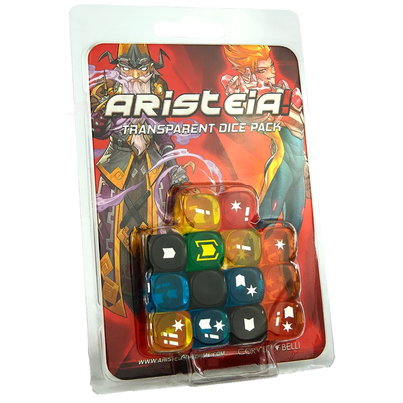 Aristeia! Transparent Dice Pack