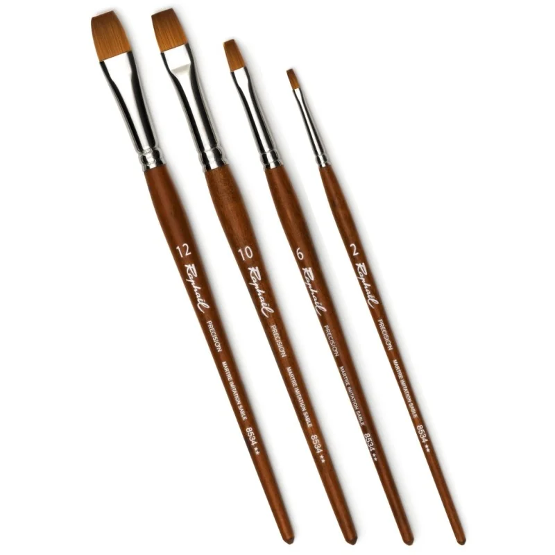 Raphaël Brushes - Precision - Flat Brushes - Size 10