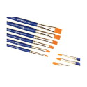 Raphaël Brushes - Kaerell Blue-Short Flat Brushes-Size 4