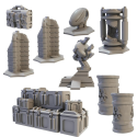 CRATE TERRAIN - SCI-FI OBJECTIVES