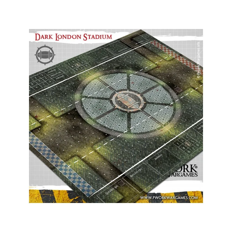 Dark London Badlands Stadium Neoprene Playmat