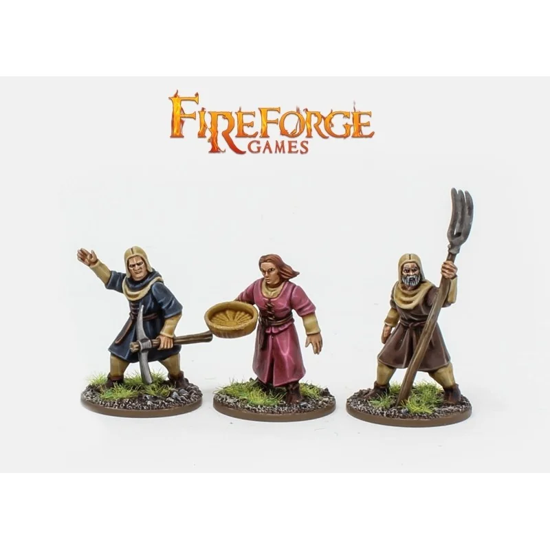 Fireforge - Folk Rabble (18 plastic figures)