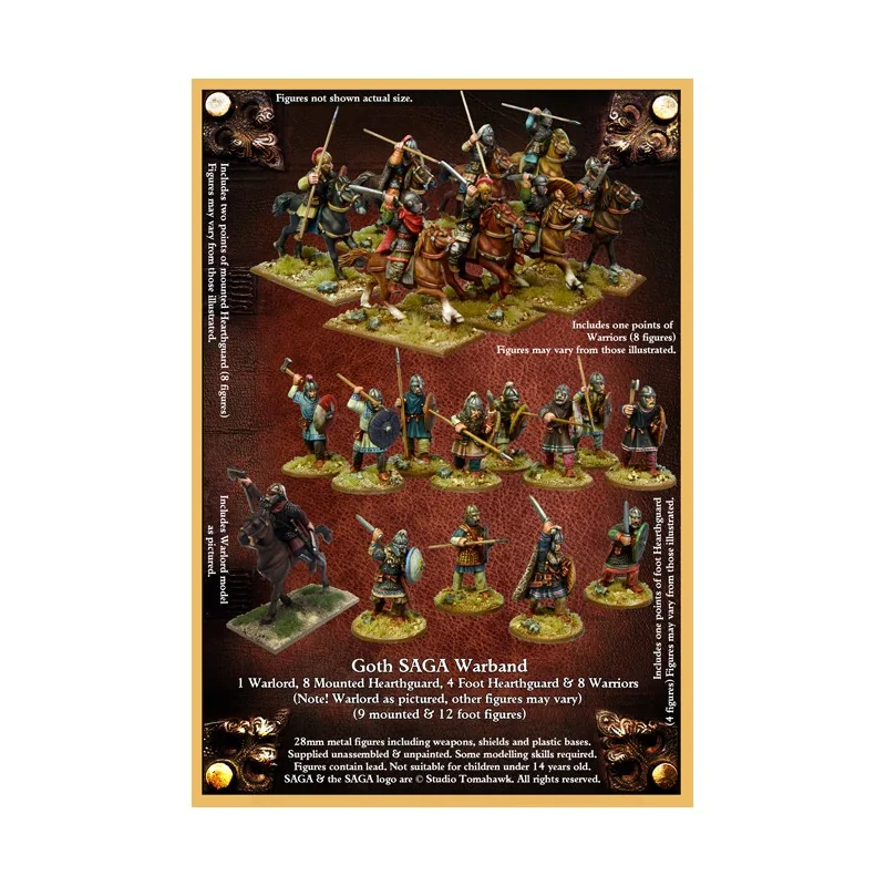 Saga - Age of Invasions - Goth Starter Warband