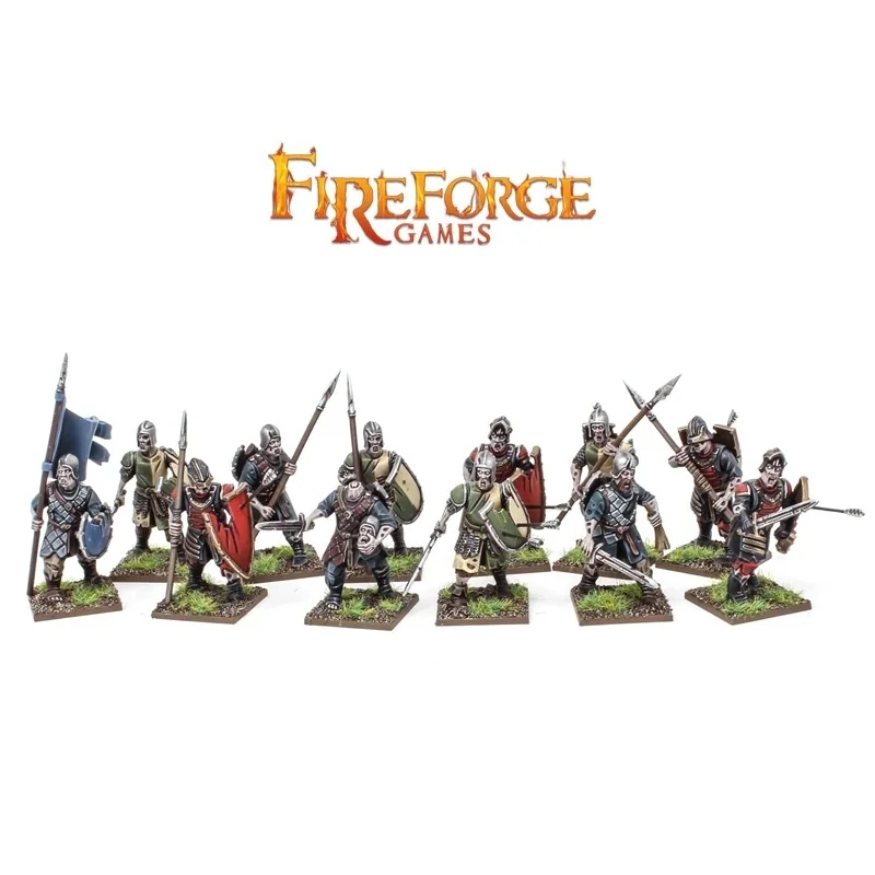 Fireforge - Living Dead Warriors (12 plastic figures)