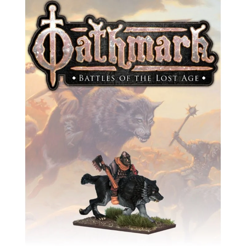 Oathmark - Goblin Wolf Rider Champion 1