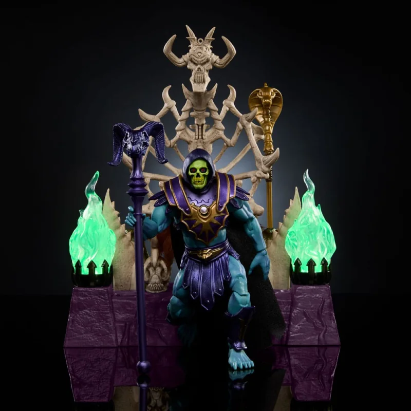 Masters of the Universe: New Eternia Masterverse Skeletor & Throne figure 18 cm