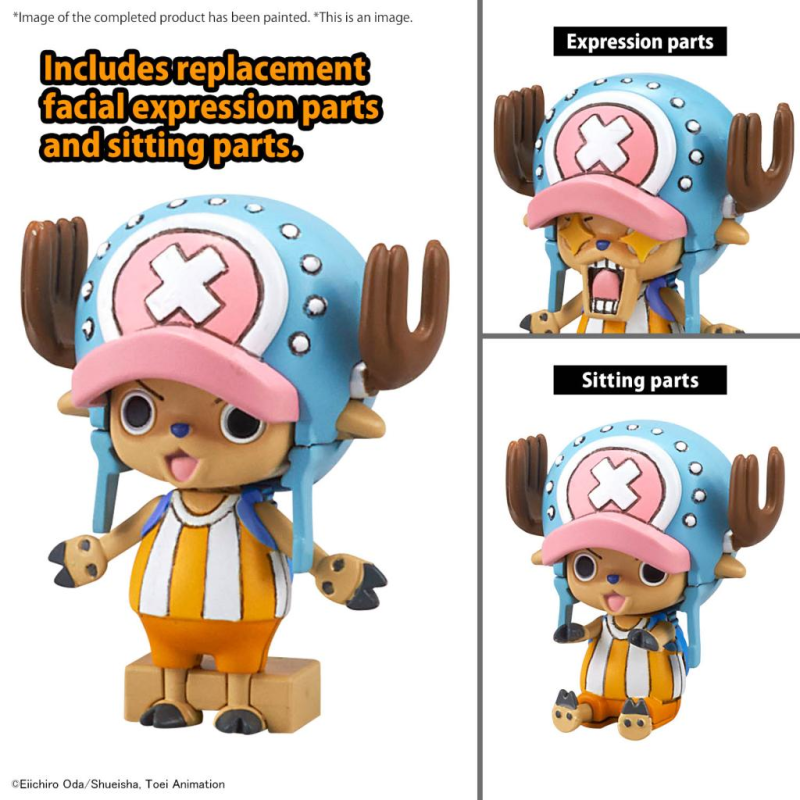 ONE PIECE - Chopper Robot 1&2 (Chopper Tank & Chopper Wing) -Model Kit