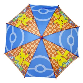 Pokemon children's umbrella Red & Blue Pikachu