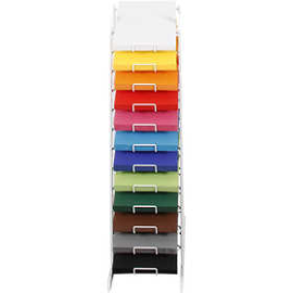 Colortime Creativ karton, A4 210x297 mm, h: 900 mm, 12x100 vel, Diverse kleuren