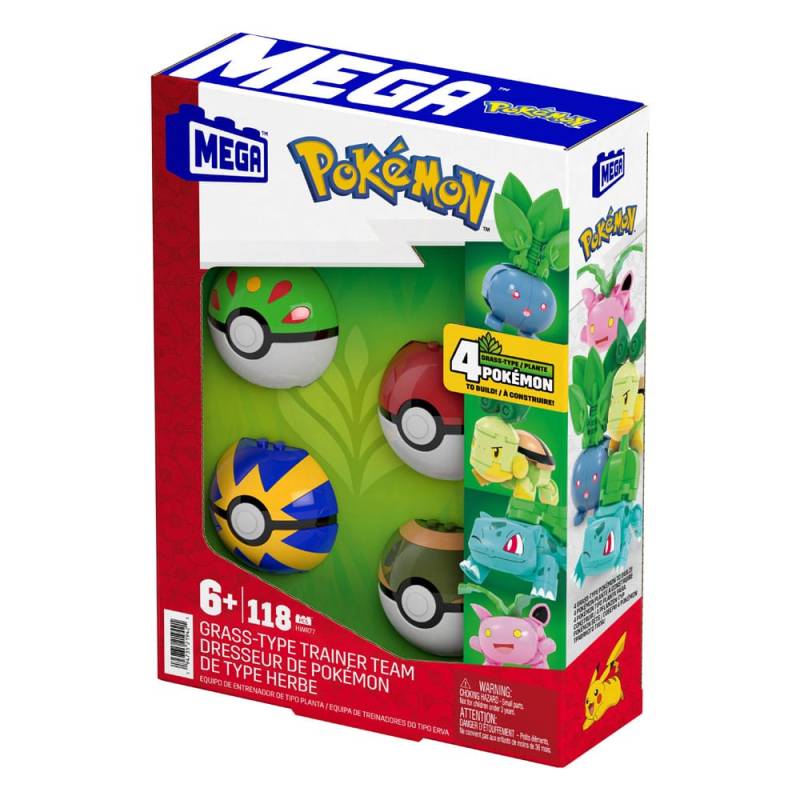 Pokémon construction game MEGA 4 Pokemon Plant