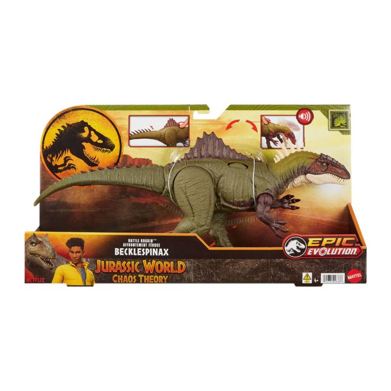 Jurassic World Epic Evolution Figure Battle Roarin Becklespinax 43 cm