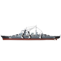 PRINZ EUGEN slagschip 1/200ste