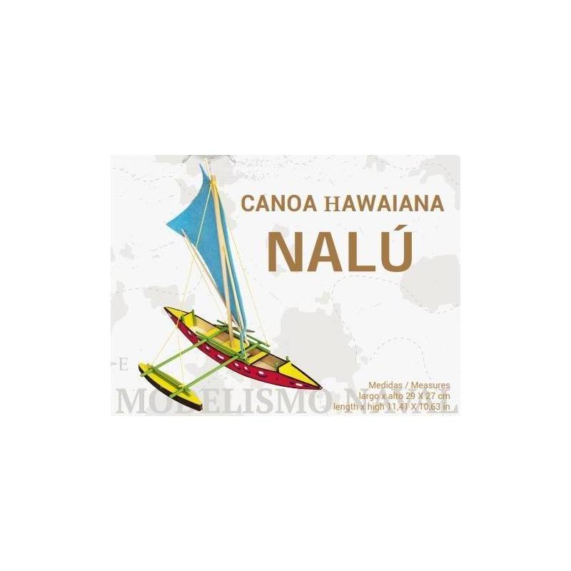 NALù Hawaiiaanse kano met zeil