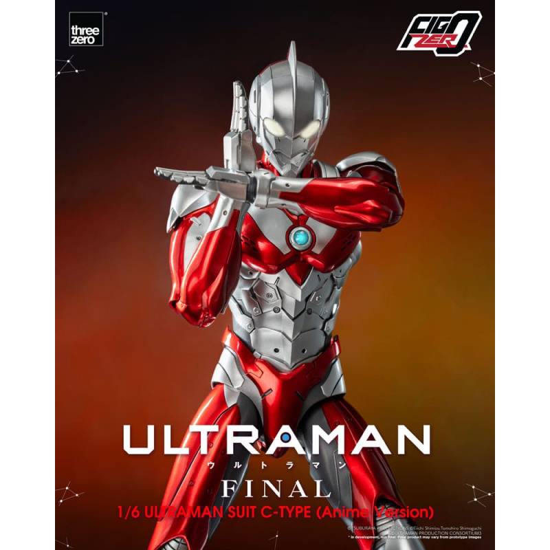 Ultraman statue FigZero 1/6 Ultraman Suit C-Type (Anime Version) 31 cm