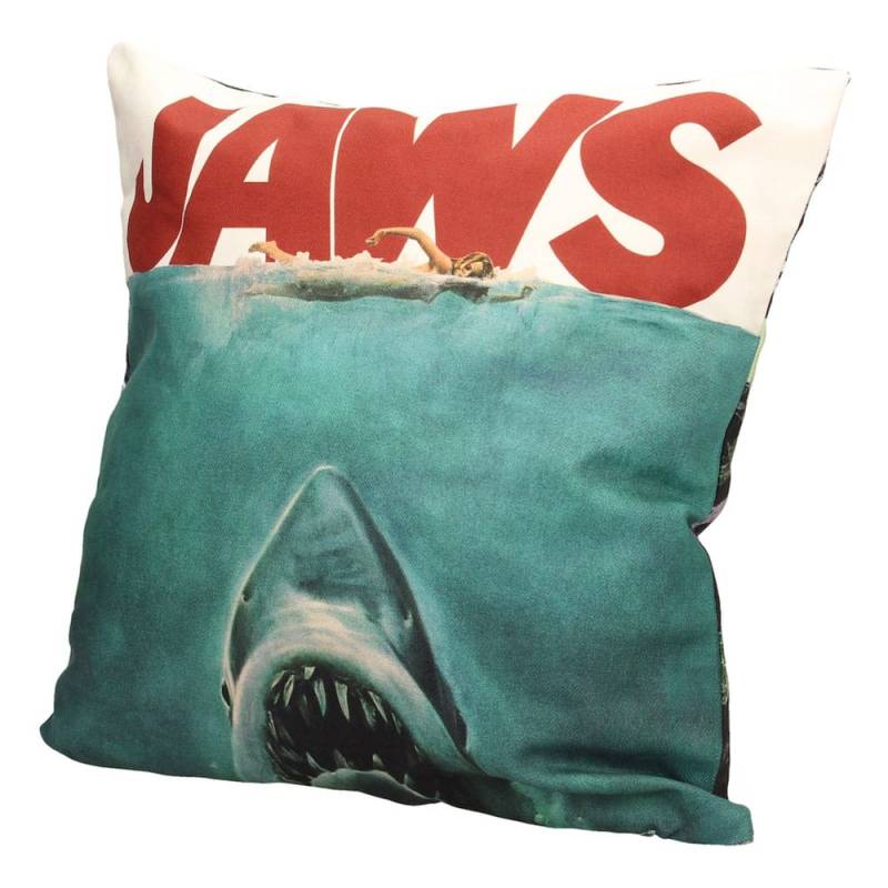 Jaws pillow Poster Collage 45 cm