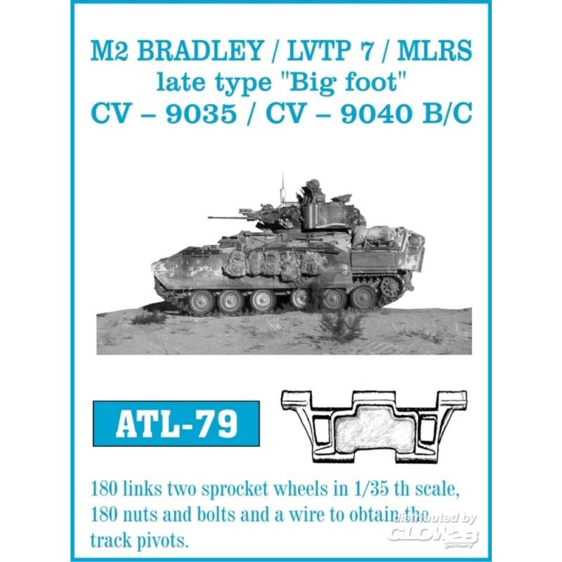 M2 Bradley/LVTP 7/MLRS late 'Big foot'