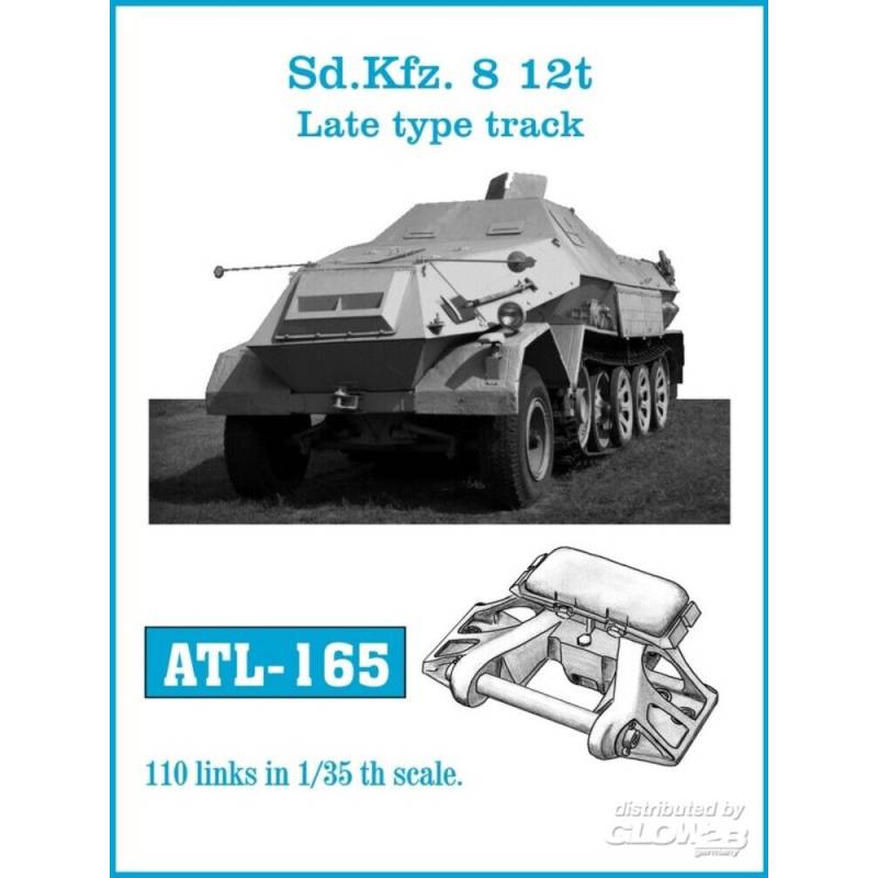 Sd.Kfz. 8 12t Late type track