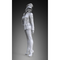 Royal Model: 75mm; German officer girl-WWII 3D printed