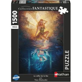 Nathan puzzel 1500 p - De weerspiegeling van de fee (Fantasy Collection)