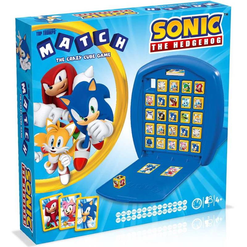 Winning Moves Sonic the Hedgehog - Top Trumps Match Board Game