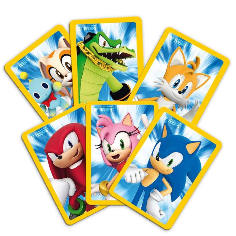 Winning Moves Sonic the Hedgehog - Top Trumps Match Board Game