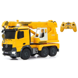 MERCEDES Arocs met LIEBHERR kraan Radiogestuurd