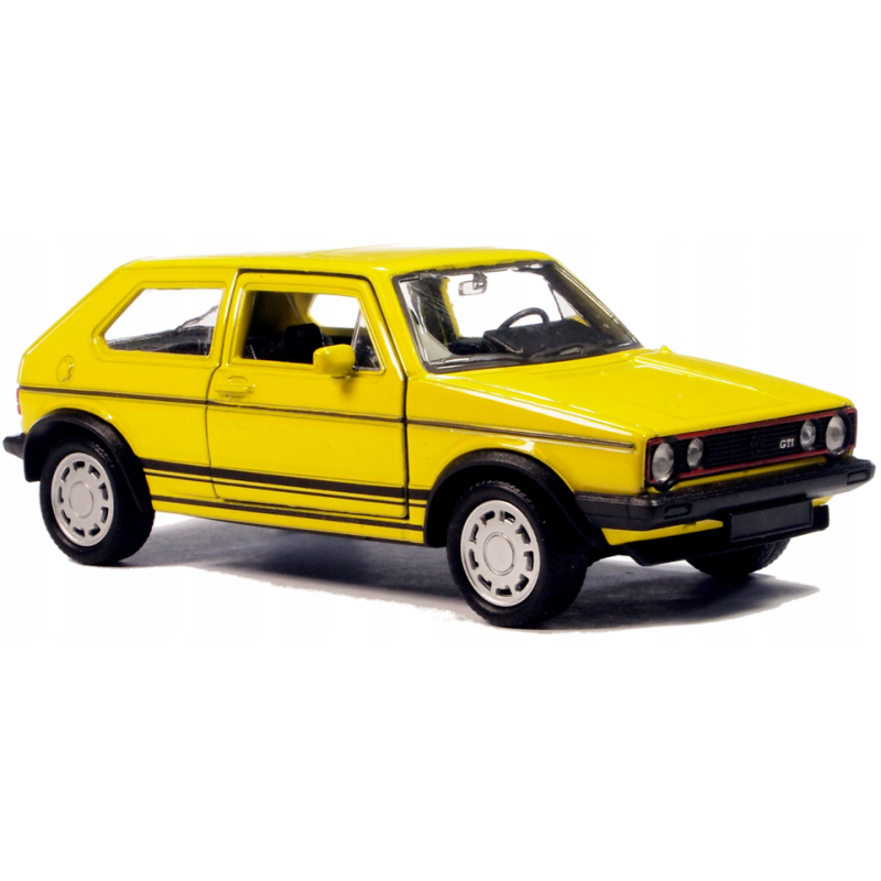 VOLKSWAGEN Golf Gti geel frictiemodel