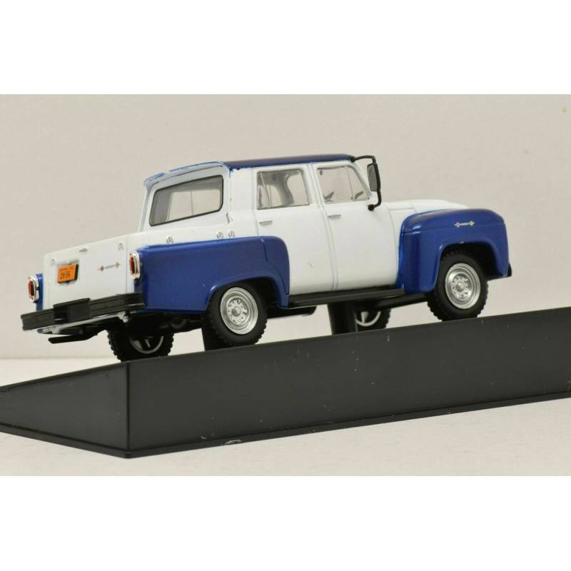 CHEVROLET Alvorada pick-up met dubbele cabine 1962 blauw en wit