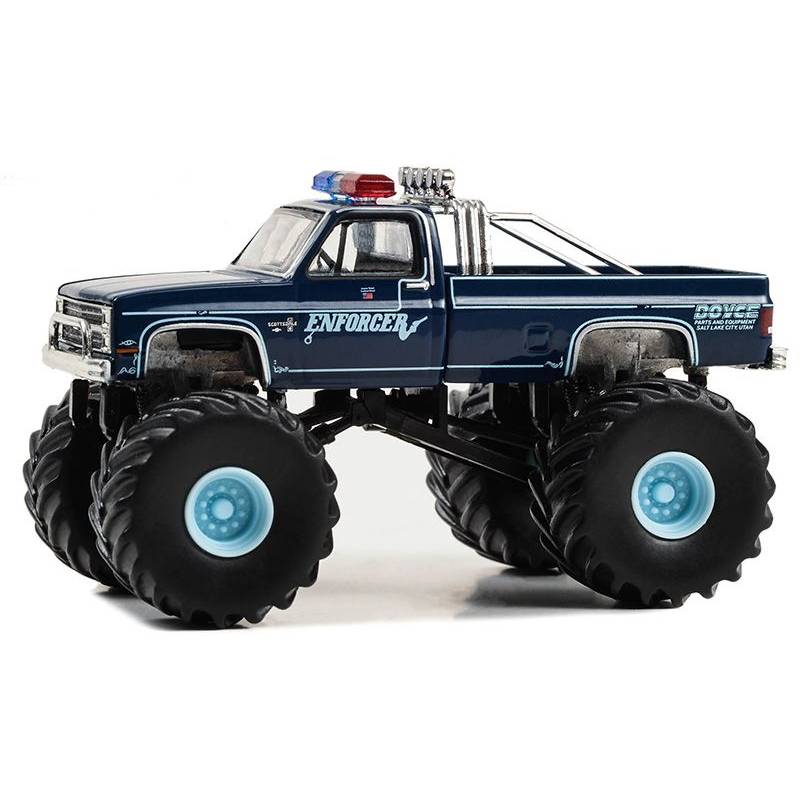 CHEVROLET K20 Scottsdale 1987 ENFORCER uit de KINGS OF CRUNCH serie in blister