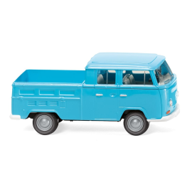 VOLKSWAGEN T2 dubbele cabine blauw