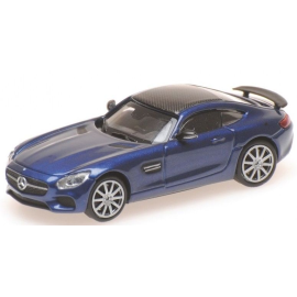 MERCEDES Benz AMG GTS 2015 metallic blauw