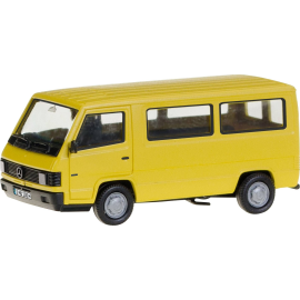 MERCEDES Benz 100D gele minibus