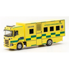 SCANIA CR ND-ambulance Miniatuur 