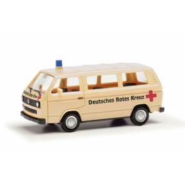 VOLKSWAGEN T3 Pesten Rode Kruis Miniatuur 