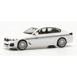 BMW Alpina B5 Wit Miniatuur 