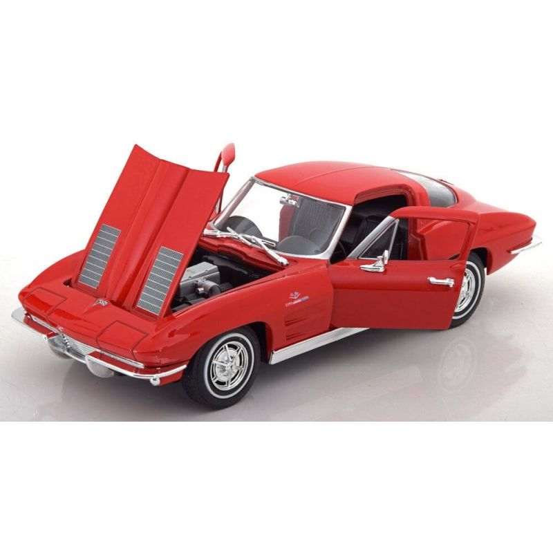 CHEVROLET Corvette 1963 rood